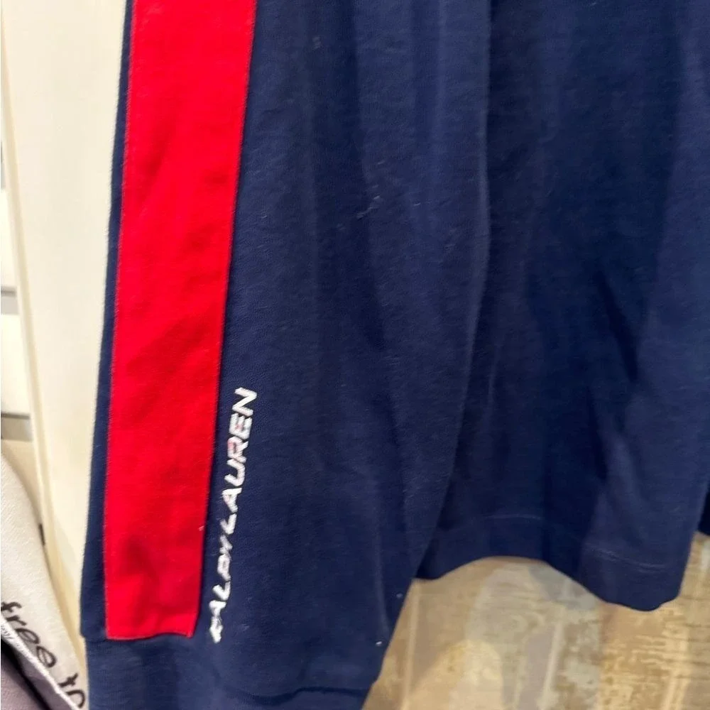 Polo Ralph Lauren men's 2XL ‎ 3/4 zip up sweat shirt